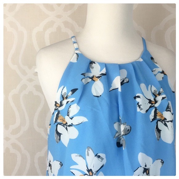 Althea Hibiscus Chiffon Flowy Dress - Picture 3 of 9